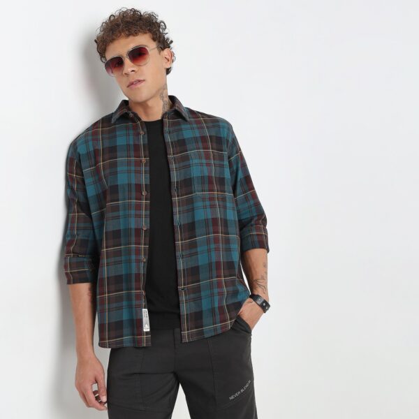 Regular Fit Checkered Shirt