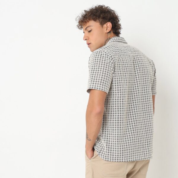 Regular Fit Striped Shirt - Image 3