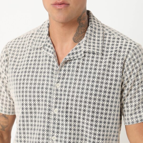 Regular Fit Striped Shirt - Image 4