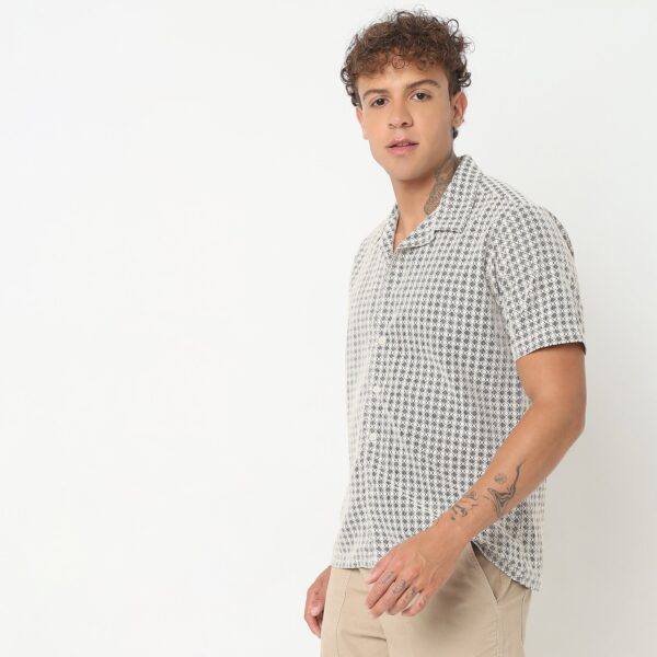 Regular Fit Striped Shirt - Image 5