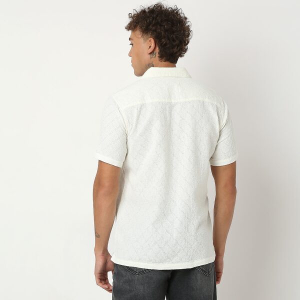 Regular Fit Solid Shirt - Image 13