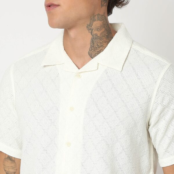 Regular Fit Solid Shirt - Image 14