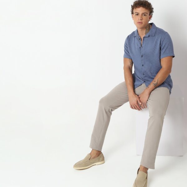 Regular Fit Solid Shirt