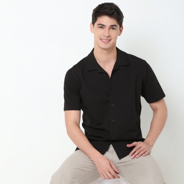 Regular Fit Structured Shirt - Image 7