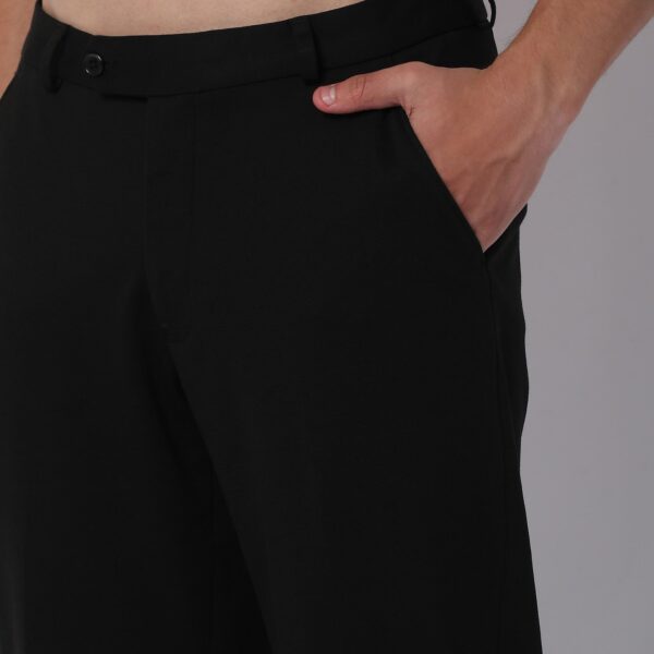 Mid Rise Knit Formal Trouser - Image 3