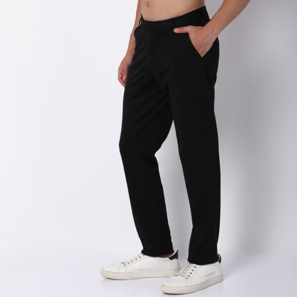 Mid Rise Knit Formal Trouser - Image 4