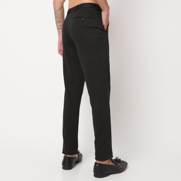 Mid Rise Knit Formal Trouser - Image 3