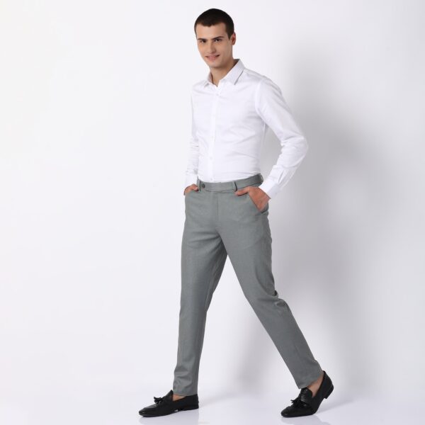 Mid Rise Knit Formal Trouser - Image 16