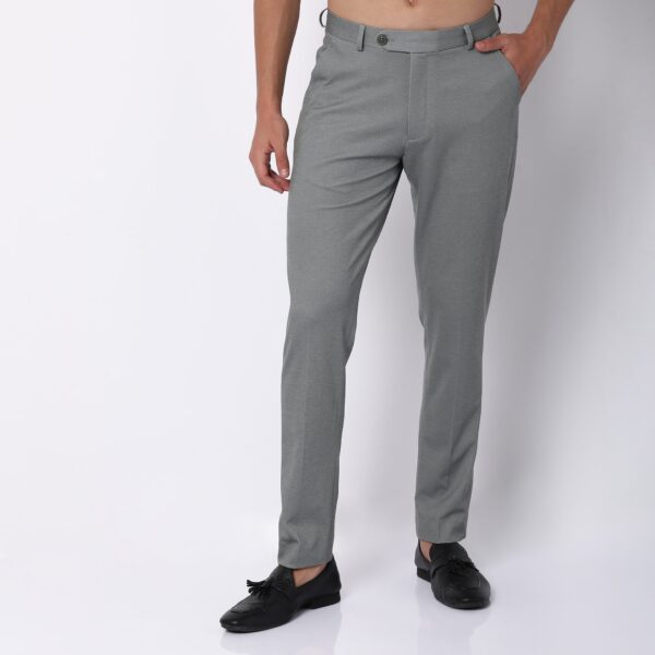 Mid Rise Knit Formal Trouser - Image 17