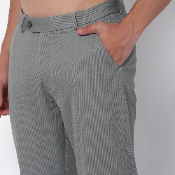 Mid Rise Knit Formal Trouser - Image 19