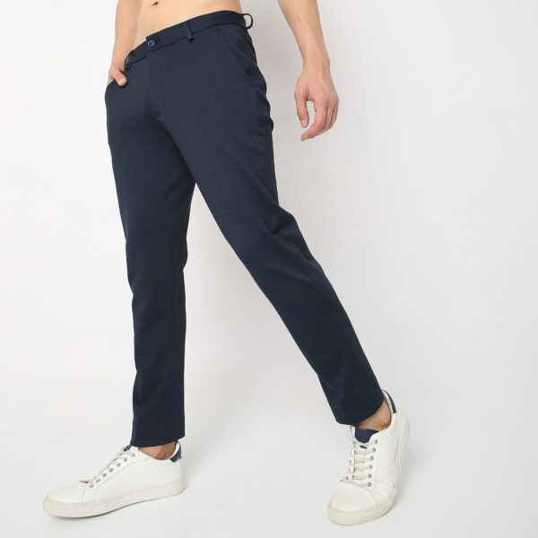 Mid Rise Knit Formal Trouser - Image 43