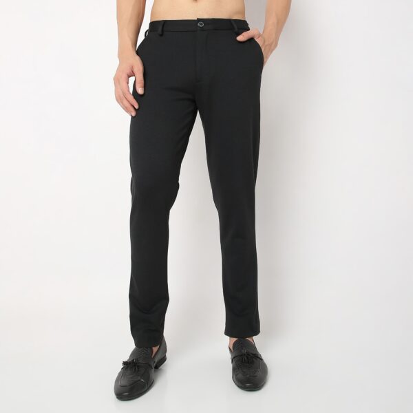 Mid Rise Knit Formal Trouser - Image 58