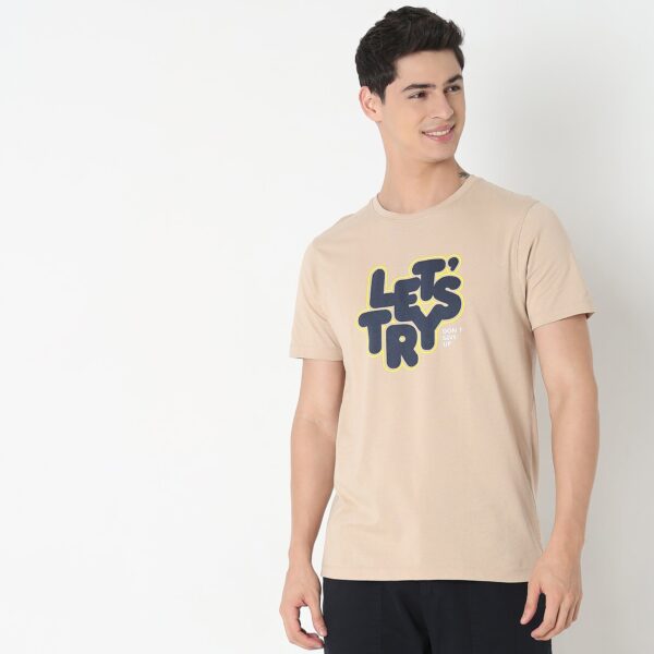 Regular Fit Graphic T-Shirt - Image 5