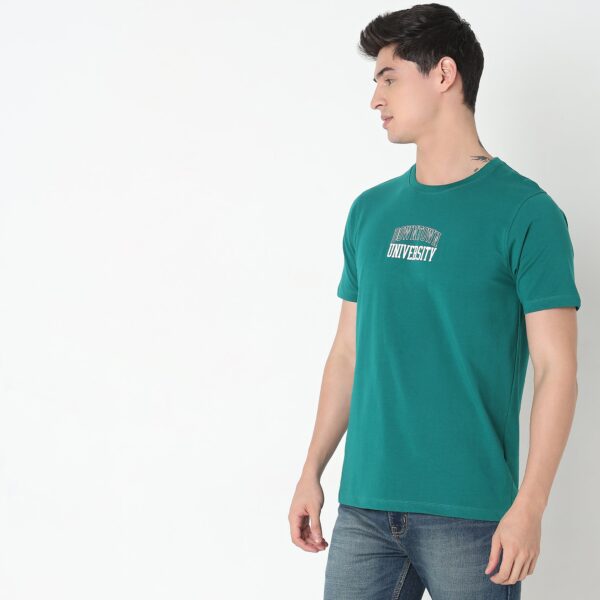 Regular Fit Graphic T-Shirt - Image 5