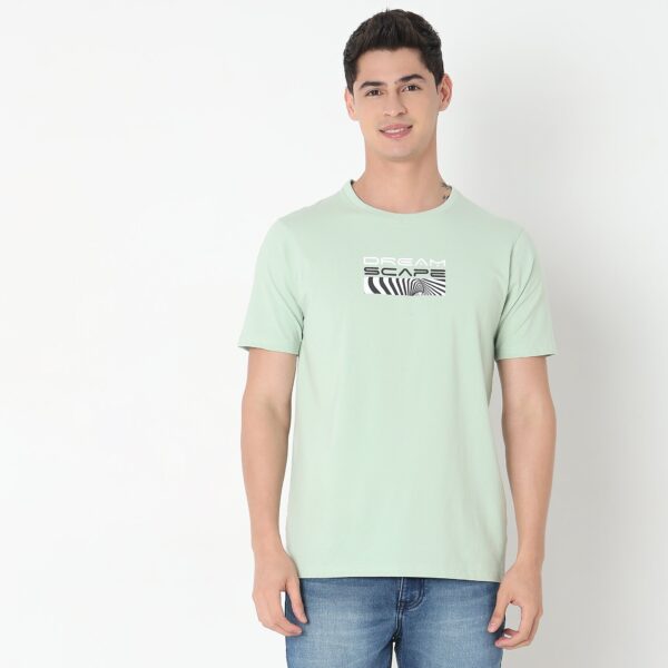 Regular Fit Graphic T-Shirt - Image 2