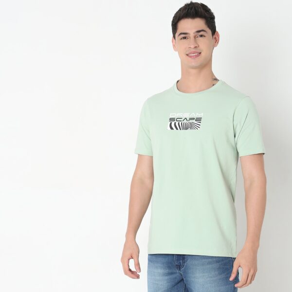 Regular Fit Graphic T-Shirt - Image 5