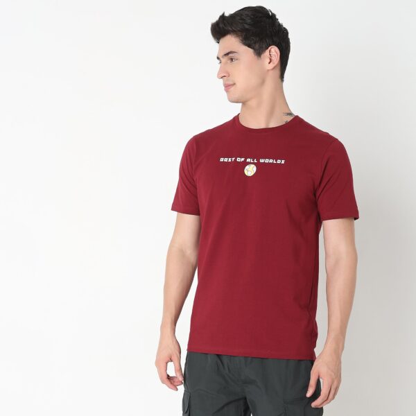 Regular Fit Graphic T-Shirt - Image 5