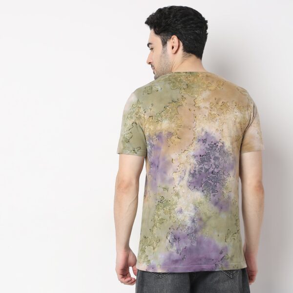 Regular Fit Tie - Dye T-Shirt - Image 3