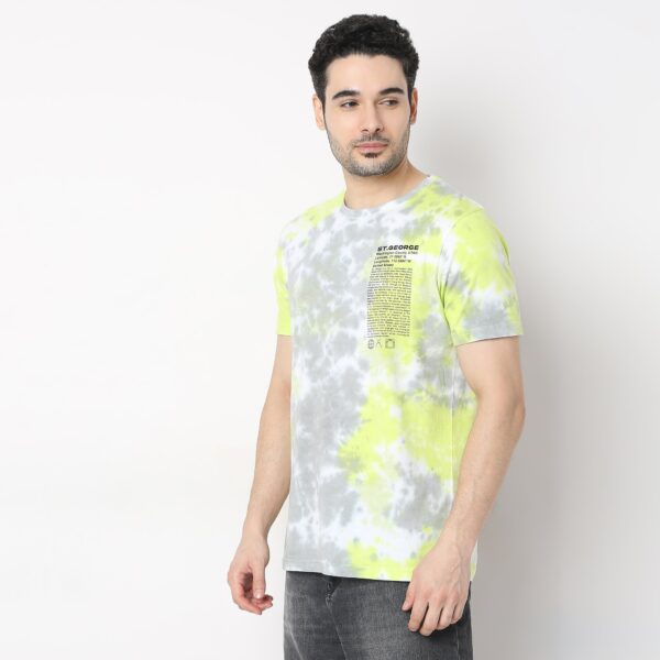 Regular Fit Tie - Dye T-Shirt - Image 5