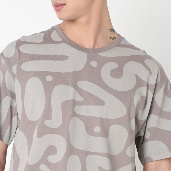 Oversize Printed T-Shirt - Image 4