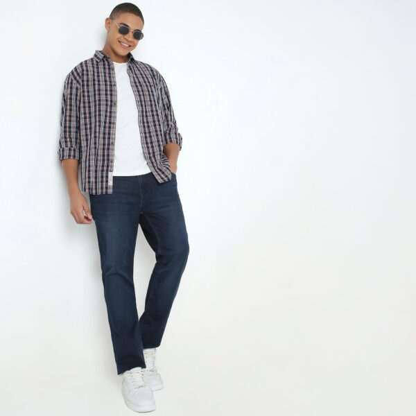 Cruiser™ Authentic Indigo Regular Fit Shirt Classic Checks Original Style