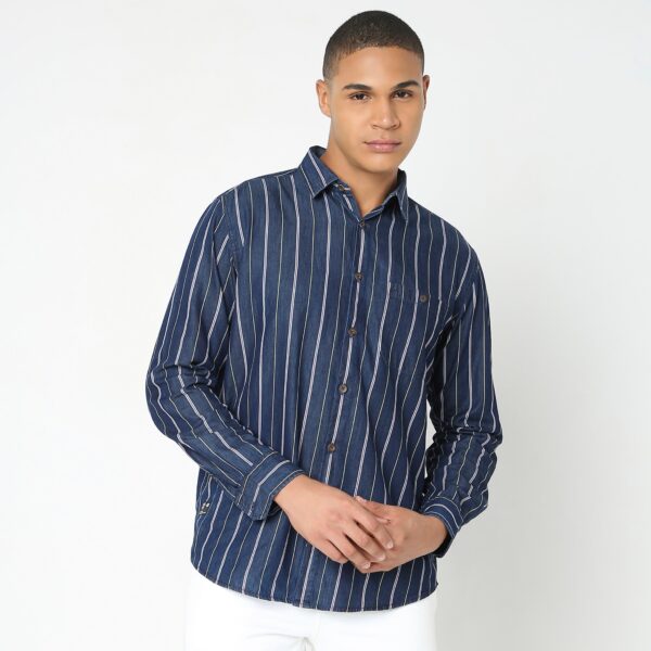 Regular Fit Striped Shirt - Image 2