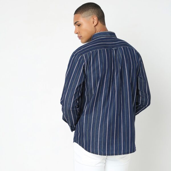 Regular Fit Striped Shirt - Image 3