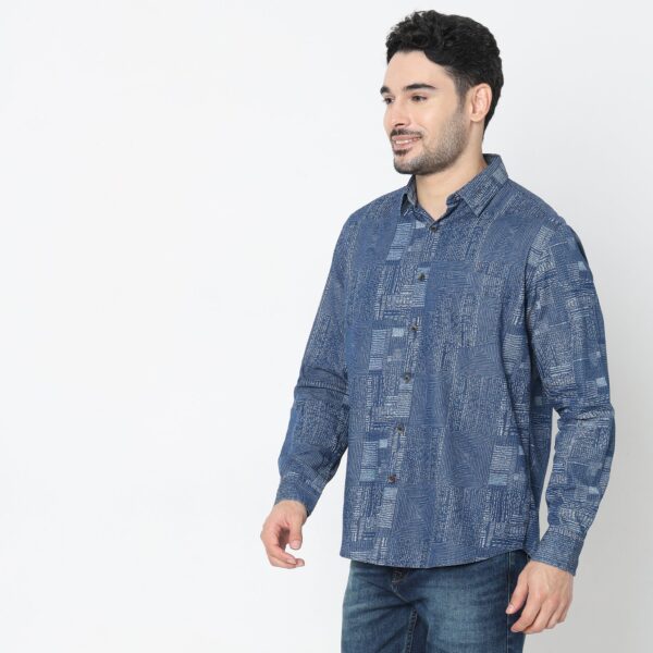 Regular Fit Printed Shirt - Image 5