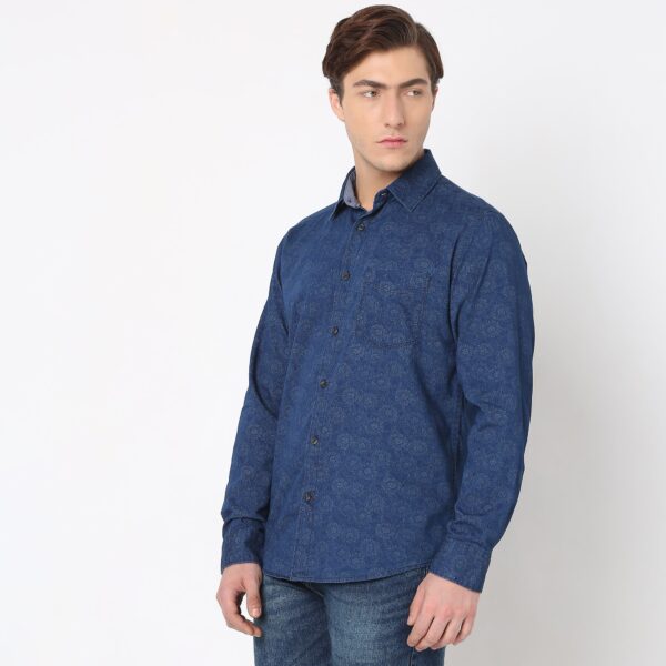 Regular Fit Printed Shirt - Image 5