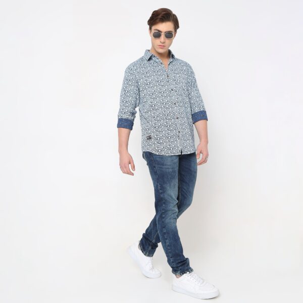 Regular Fit Printed Shirt - Image 6