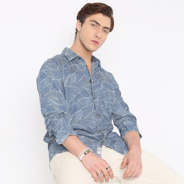 Regular Fit Printed Shirt - Image 2