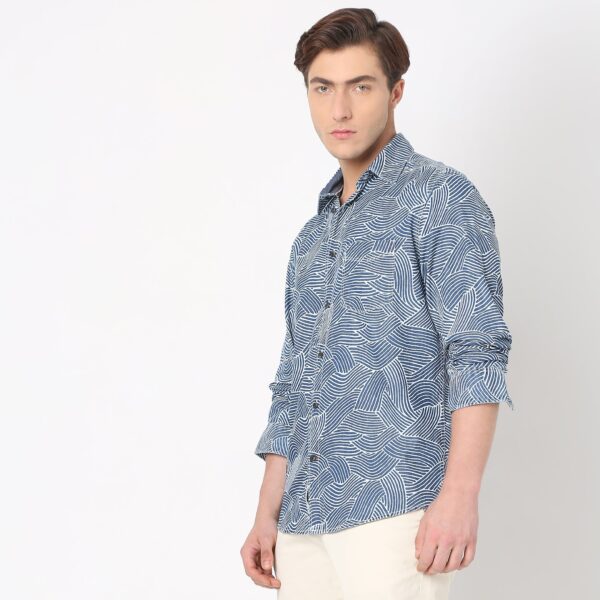 Regular Fit Printed Shirt - Image 5