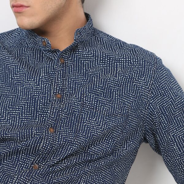 Regular Fit Printed Shirt - Image 4