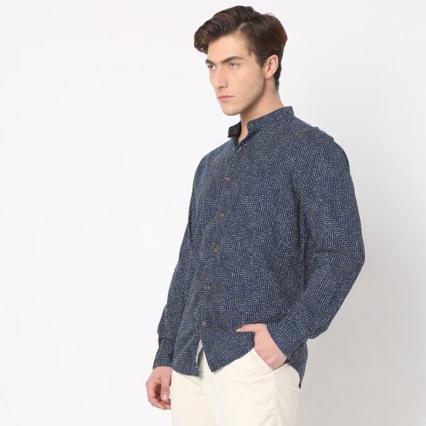 Regular Fit Printed Shirt - Image 5