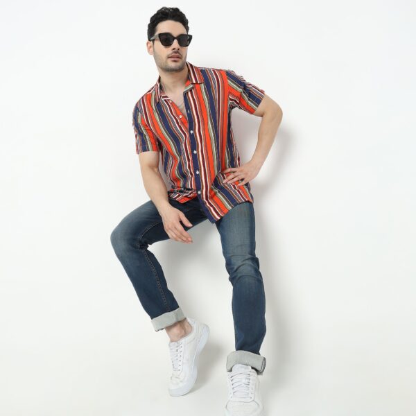 Regular Fit Printed Shirt - Image 6