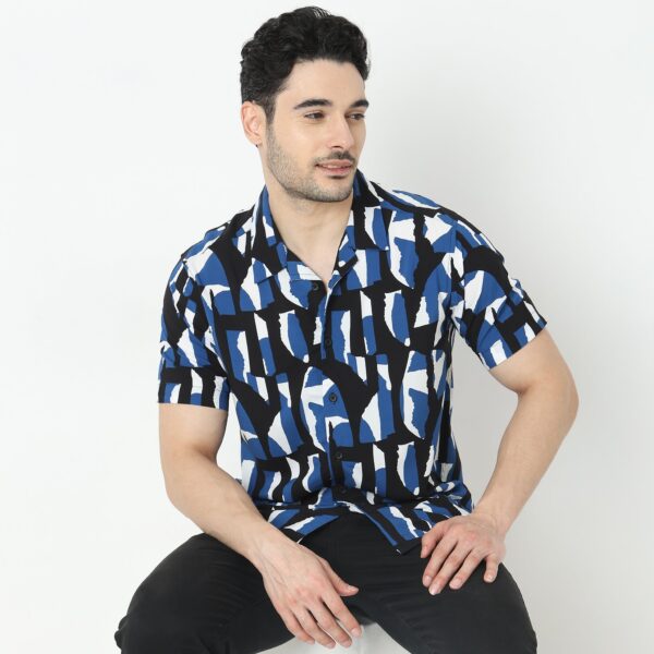 Regular Fit Printed Shirt - Image 12