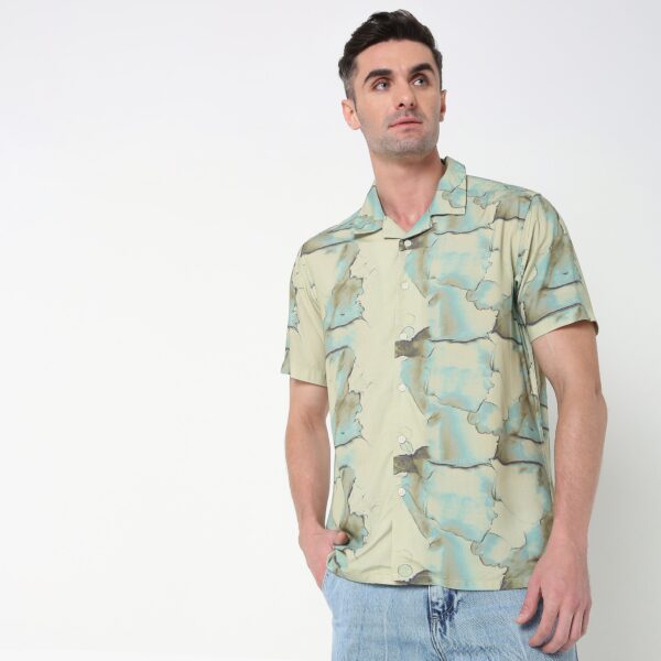 Regular Fit Printed Shirt - Image 32