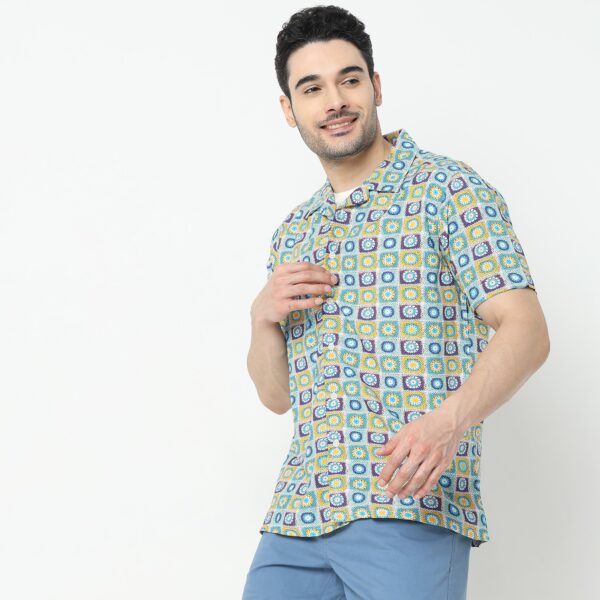 Regular Fit Printed Shirt - Image 20