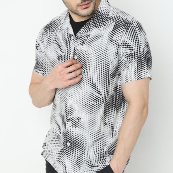 Regular Fit Printed Shirt - Image 29