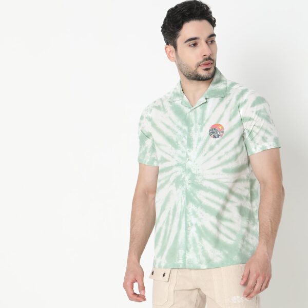 Regular Fit Printed Shirt - Image 2