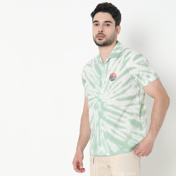 Regular Fit Printed Shirt - Image 5