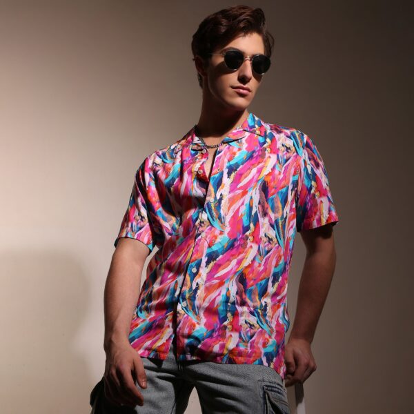 Regular Fit Printed Shirt - Image 11