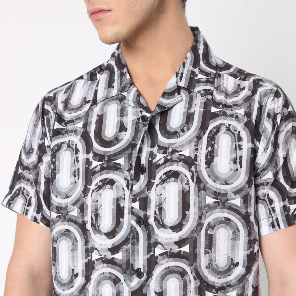 Regular Fit Printed Shirt - Image 29