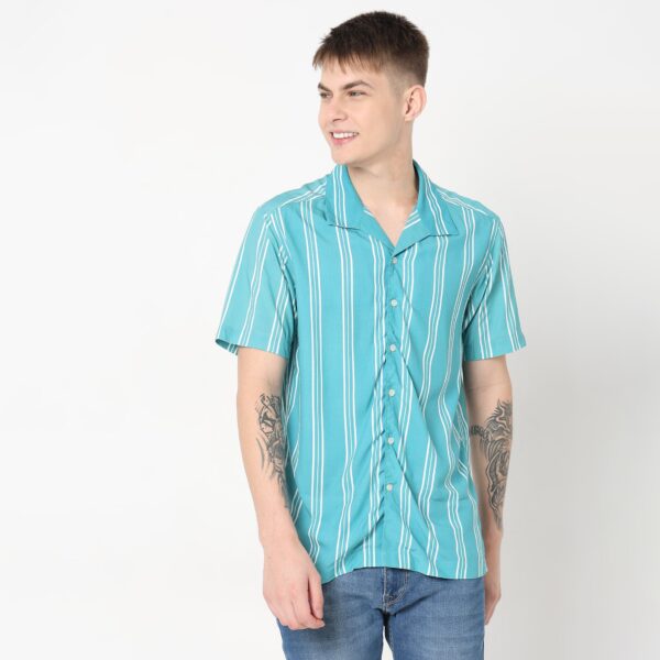 Regular Fit Printed Shirt - Image 2