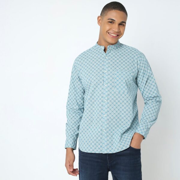 Regular Fit Printed Shirt - Image 2