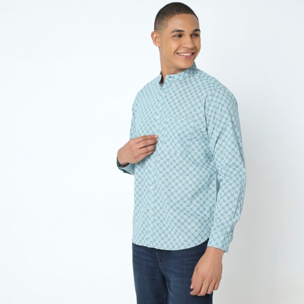 Regular Fit Printed Shirt - Image 5