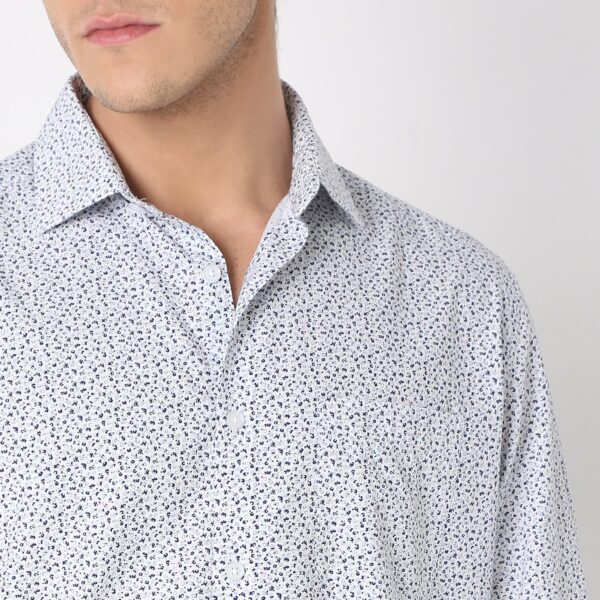 Regular Fit Printed Shirt - Image 4