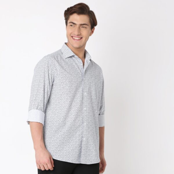 Regular Fit Printed Shirt - Image 5