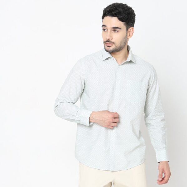 Regular Fit Printed Shirt - Image 2