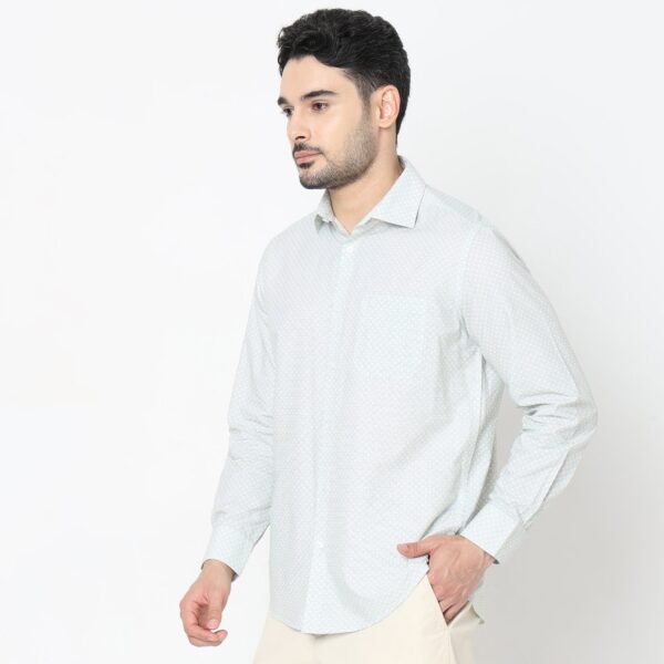 Regular Fit Printed Shirt - Image 5